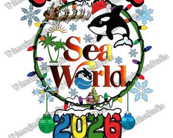 Family Christmas Seaworld 2026
