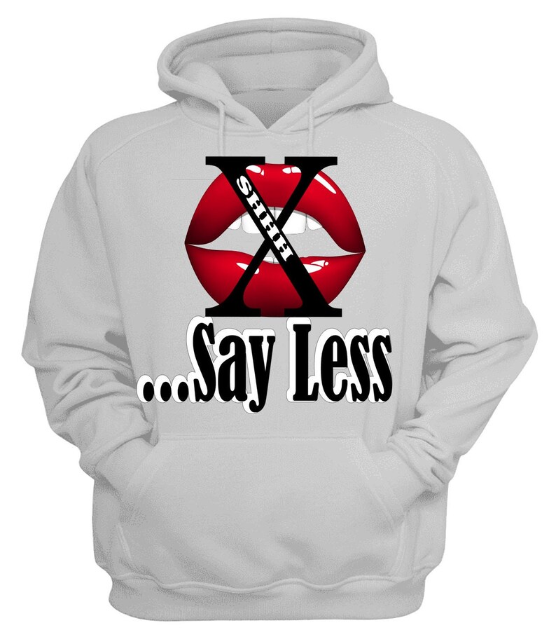 Say Less Lips Graphic - Etsy