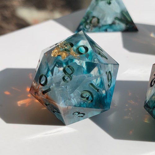 Custom Commission Polyhedral Dice Etsy