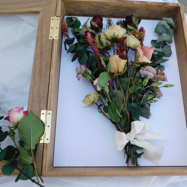 Dried Flower Shadow Box Etsy