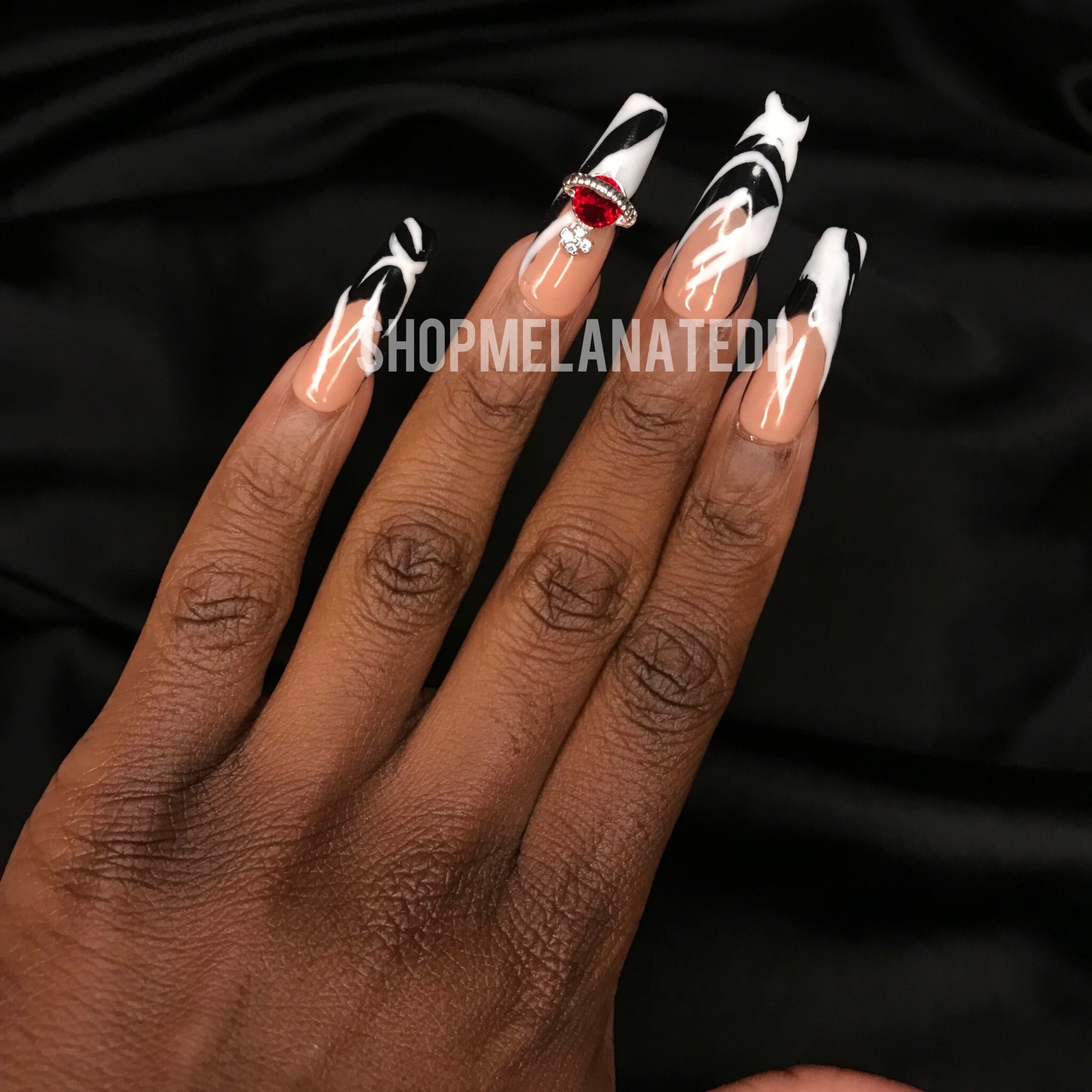 Getaway Car/ Chrome/ Silver Nails/ Reflective Nails/ Glossy 