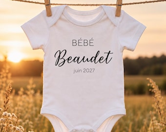 Personalized diaper covers, baby bodysuits, pregnancy announcements, personalized clothing, reveal, gifts, diaper covers