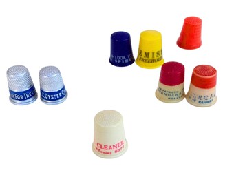 Antique Thimble Collection Advertising from the 1920's & 30's