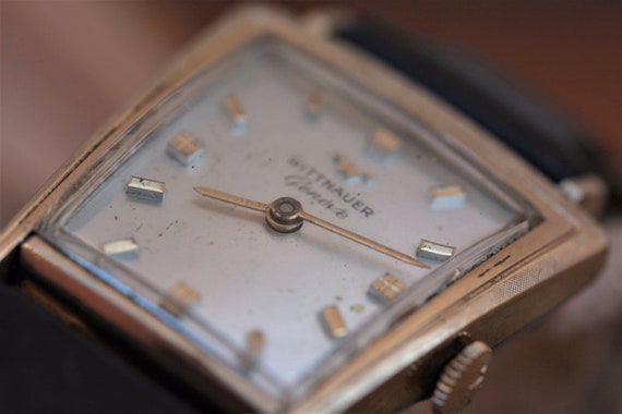 Longines Wittnauer Geneve Trapezoid Vintage Wrist… - image 4