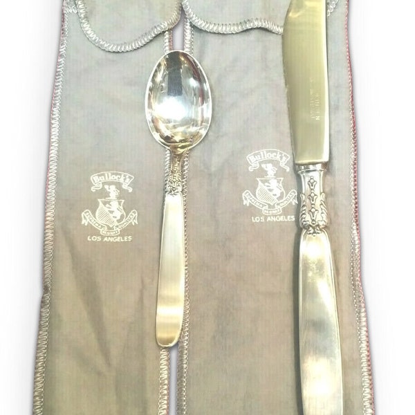 Anacapri by Buccellati Sterling Silver Dinner Knife 8 1/2 "and Teaspoon 5 1/4"