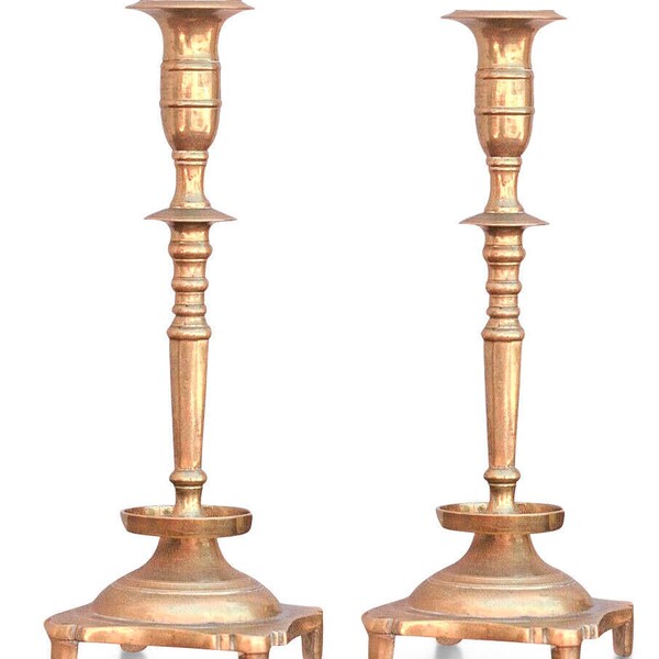 Gold Candlesticks Etsy