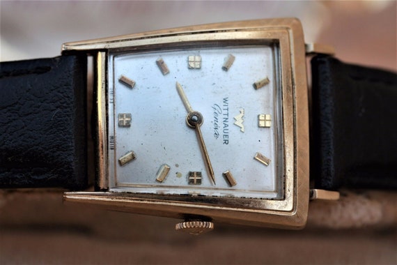 Longines Wittnauer Geneve Trapezoid Vintage Wrist… - image 5