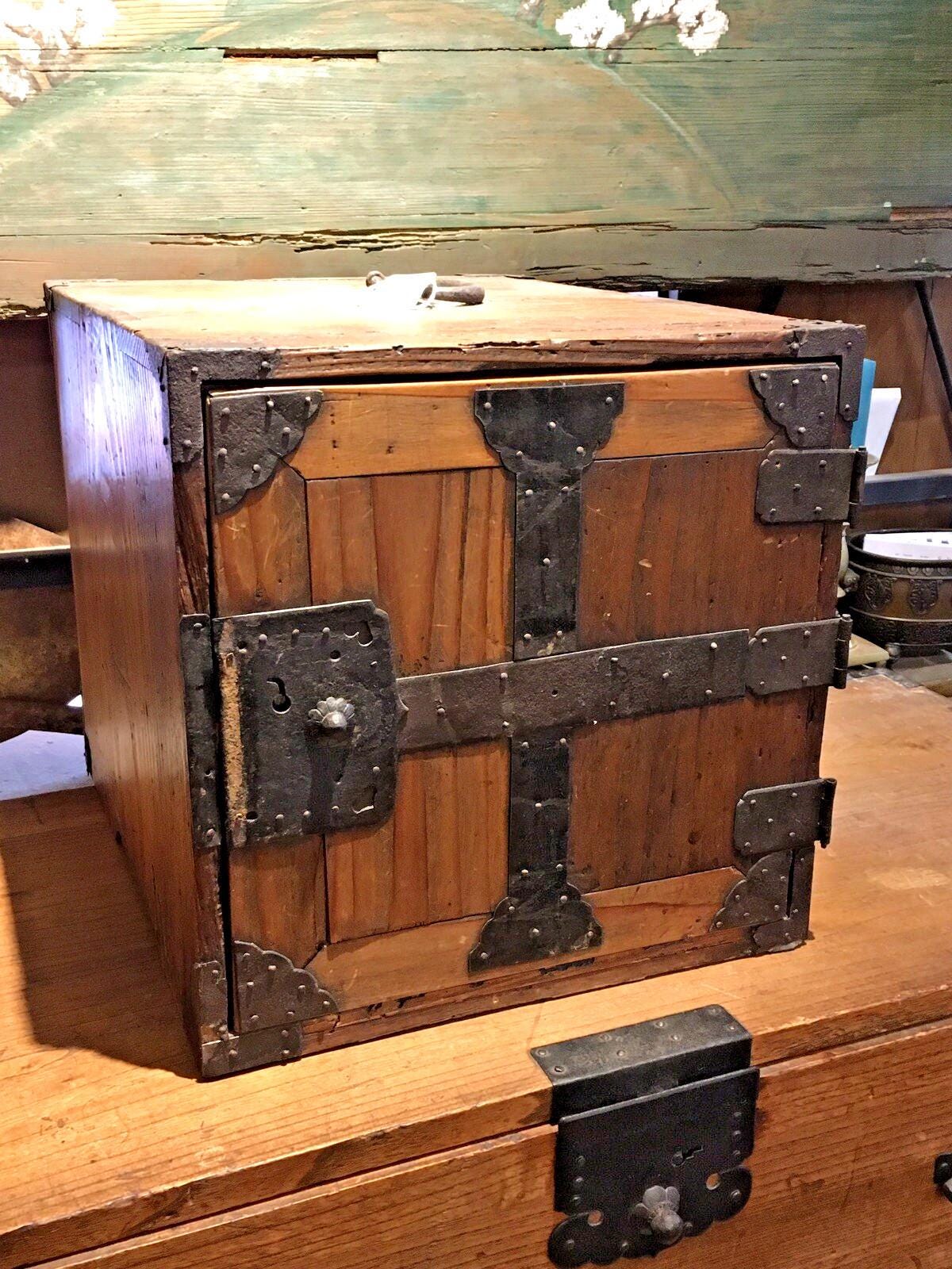 Antique Wooden Japanese Chests - Etsy