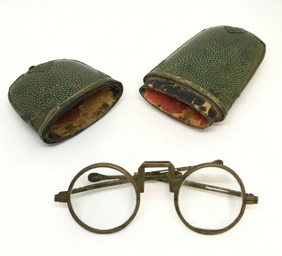 Early 19th C. Chinese Eyeglasses With Folding Temples and Etsy