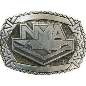 Gary Prazen 1980&#39;s Nevada Mining Association Belt Buckle