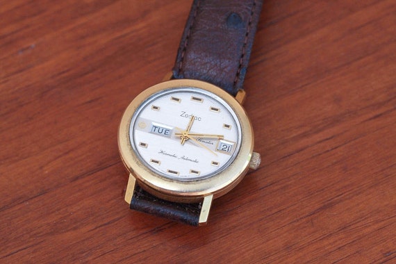Zodiac Senator SST 36000 Hermatic Automatic Herren Oval Wrist 