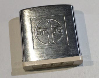 May include: A silver metal tape measure with a white plastic end cap. The tape measure has a logo with the text "ZIPPO" on the end cap.