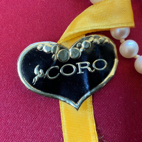 CLASSIC Coro Faux pearl necklace - image 2