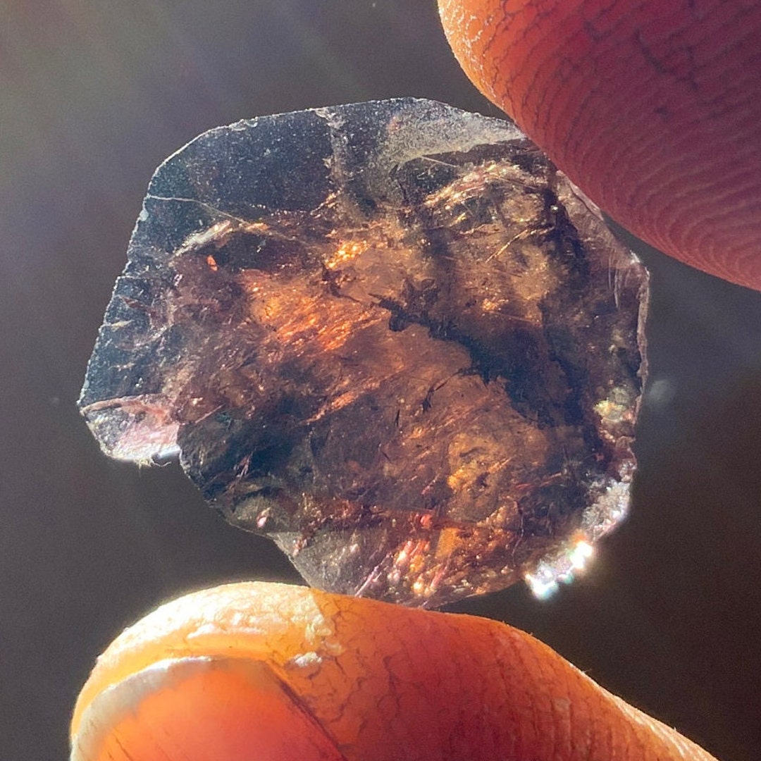 Axinite Crystal, Rare , From Nevada , Gemmy - Etsy