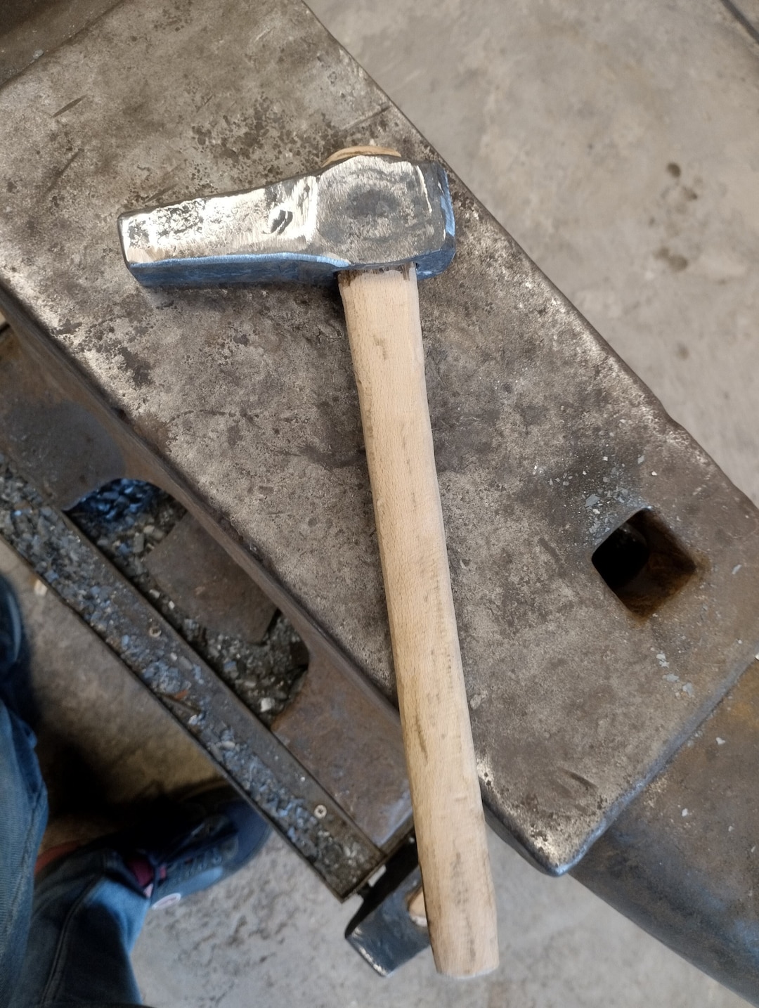 Japanese Style Cutlery Hammer With Differentiated Hardening Etsy