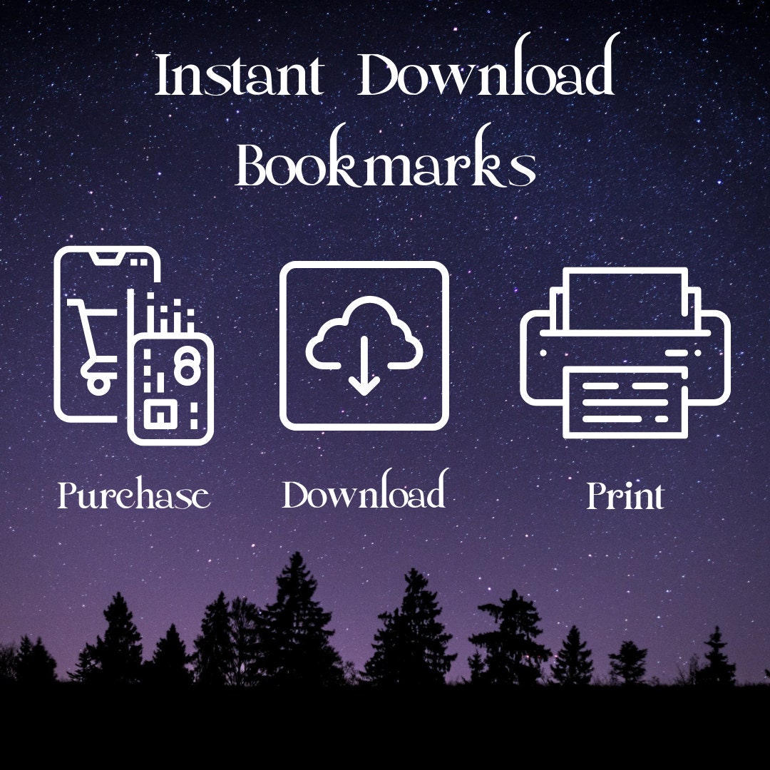 Twilight Series Bookmarks Digital Download - Etsy