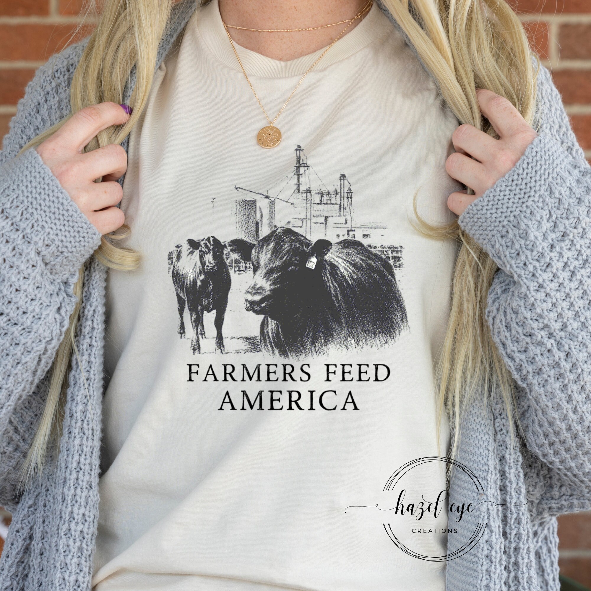 Farmers Feed America DTF Print Etsy