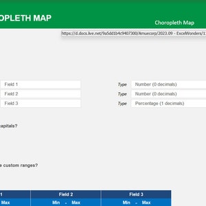 Netherlands Postcode Map Excel Template | Color-coded Choropleth for ...