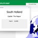 Netherlands Postcode Map Excel Template | Color-coded Choropleth for ...