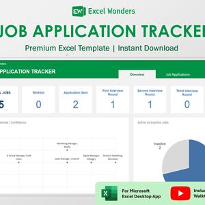 Seguimiento de solicitudes de empleo: Plantilla de Excel para desarrollo profesional