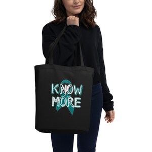 K(no)w More Eco Tote Bag (design II)