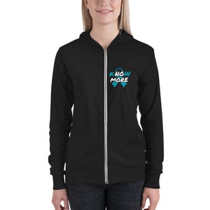 K(no)w More Unisex zip hoodie