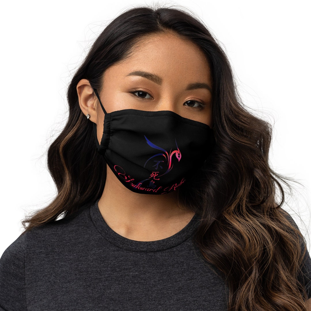 Awkward Rube Logo Premium Face Mask - Etsy