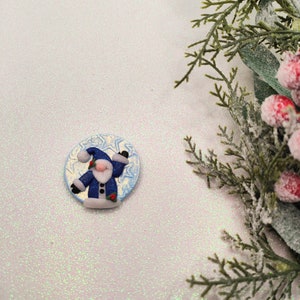 Christmas fridge magnets, gnome magnets, Christmas gnome magnet, secret Santa gift, stocking filler, cracker filler, novelty gift, Gonk gift