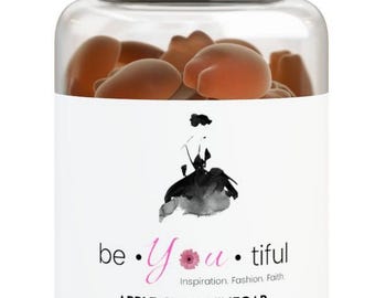 beYoutiful Apple Cider Vinegar Gummies Vitamins Supplements (60 Gummies)
