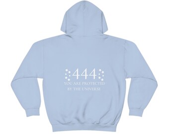 444 Angel Number Hoodie: You Are Protected By The Universe