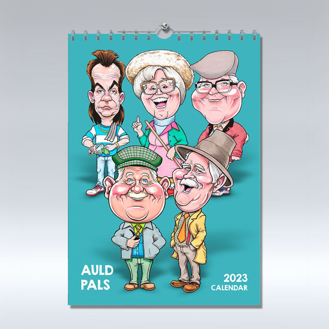 Auld Pals 2023 Calendar Etsy UK
