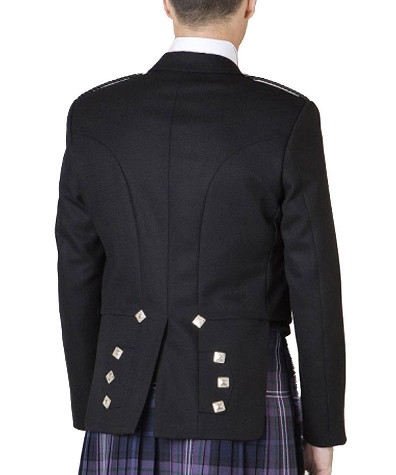 Men's Scottish Prince Charlie Kilt Jacket With 5 Button - Etsy UK