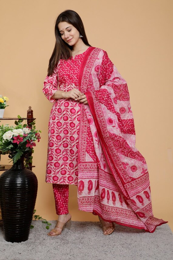 Beautiful Cotton Straight Kurti Pant 