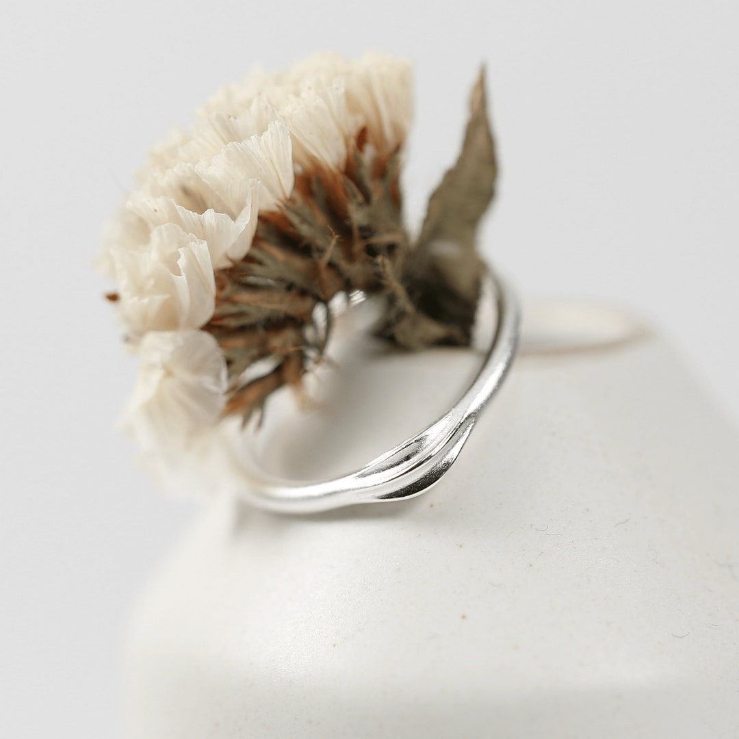 Seed Rings Handmade Sterling Silver Seed Ring: Dainty Band - Etsy