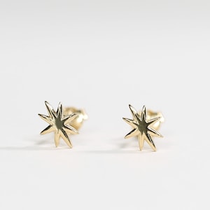 Lucida Stud Earrings | Star Earrings | Vermeil | 925 Sterling Silver | Celestial Jewelry