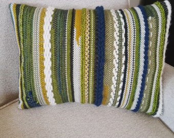 Handwoven Pillow 12" x 16"