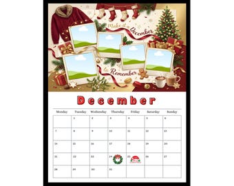 2026 Canva Calendar Template -- DIY (Digital Download) Customizable