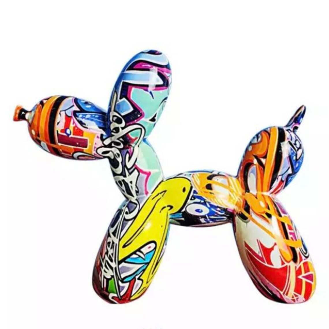 Graphic Balloon Dog Statue Etsy UK