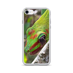 リザードリック iPhone ケース、iPhone ケース、グリーン電話ケース、iPhone 13 ケース、電子機器、電話アクセサリー、アクセサリー、携帯電話ケース