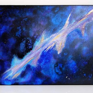 Acrylic painting painting - Space Aurea One