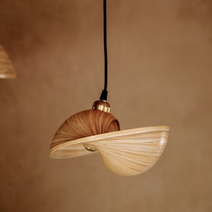 Bamboo lampshade 25 cm – pendant light shell – night lamp – make your own set with our bigger lamps