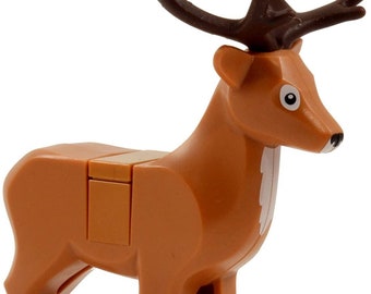 Choose a LEGO Animal Minifigure - Friends Disney - Minifigs Model - Dove Reindeer Horse Stable Advent Calendar Toy Cracker Gift - 1 Supplied
