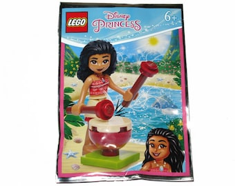Choose a LEGO Disney Princess Foil Pack Mini Build Crafts Party Bag Toys Cracker Gifts - Belle Ariel Cogsworth Lumi Flamy Elves (1 Supplied)