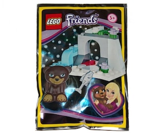 Choose a LEGO Friends Foil Pack Mini Build Crafts Advent Calendar Toys Cracker Gifts - Kitten Felix Ice Cream Cart Birds Nest (1 Supplied)