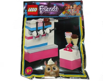 Choose a LEGO Friends Foil Pack Mini Build Crafts Advent Calendar Toys Cracker Gifts - Scary Shop Hedgehog Veterinary Cabinet (1 Supplied)