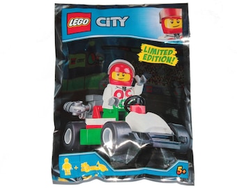 Choose a LEGO City Foil Pack Minifigure Crafts Advent Calendar Toys Cracker Gifts - Construction Worker Police Woman Gardener (1 Supplied)