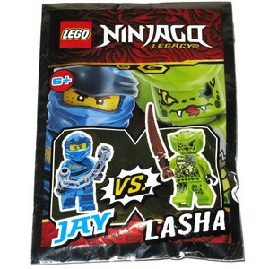 Choose a LEGO Ninjago Blister Pack Minifigure Models Crafts Advent Calendar Toys Cracker Gifts - Wu vs Garmadon Skulkin Lloyd (1 Supplied)