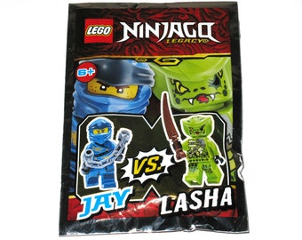 Choose a LEGO Ninjago Blister Pack Minifigure Models Crafts Advent Calendar Toys Cracker Gifts - Wu vs Garmadon Skulkin Lloyd (1 Supplied)