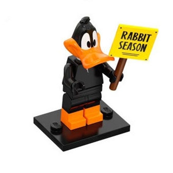 Choose a LEGO Looney Tunes Minifigure Character - Crafts, Party Bag Toys, Cards, Cracker Gifts - Sylvester Tweetie Taz Daffy Duck Bugs Bunny