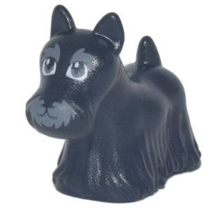 Lego Tier Minifigur Disney - Geburtstag Party Tasche Karte Bastelgeschenk - Scottie Hund Katze Einsiedler Krabbe Delphin Baby Dinosaurier (1 geliefert)